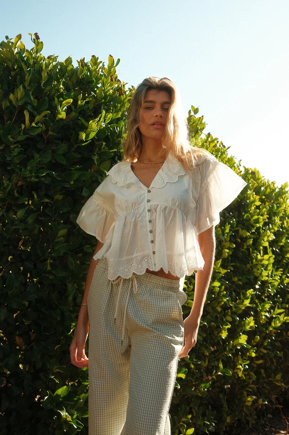 Percey Collared Blouse FINAL SALE
