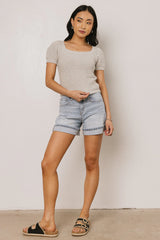 Lewis Knit Sweater in Grey FINAL SALE