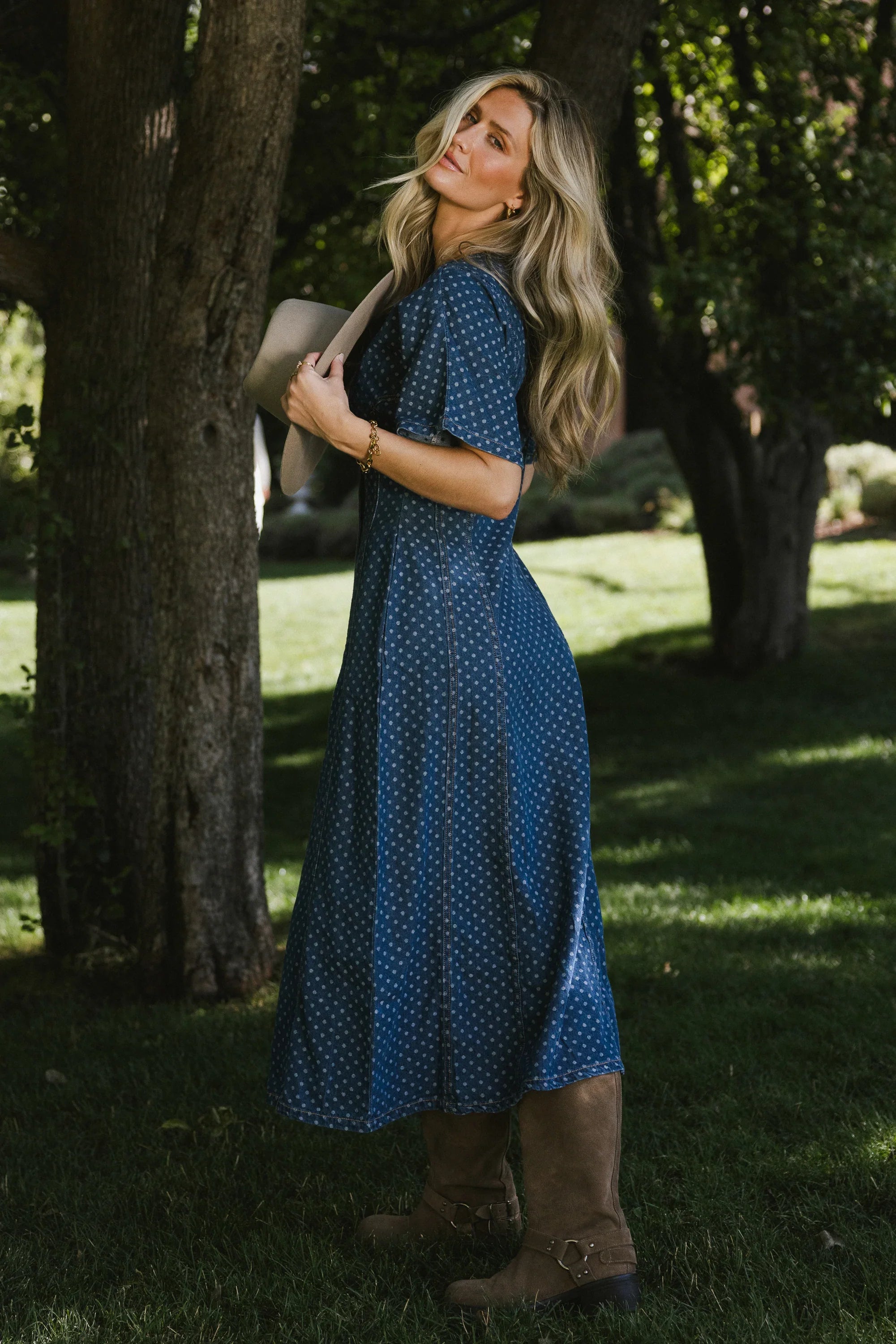 Otis Polka Dot Maxi Dress FINAL SALE