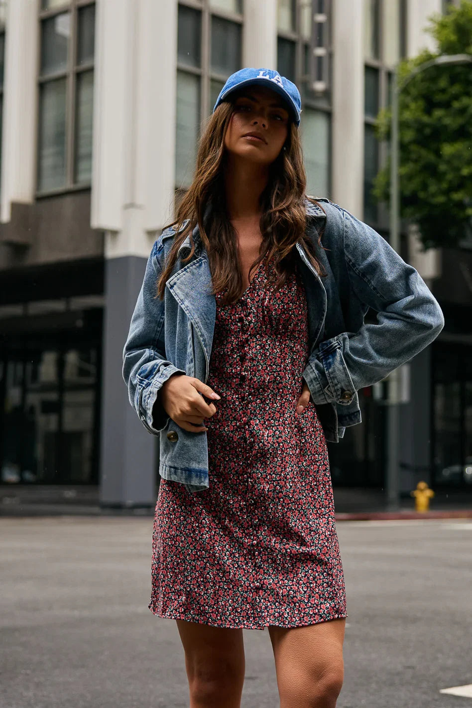 Anne Floral Mini Dress FINAL SALE