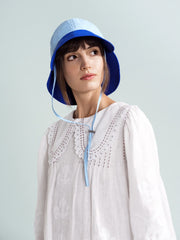 Colorblock Tulip Bucket Hat