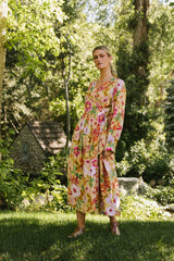 Celine Floral Wrap Dress FINAL SALE