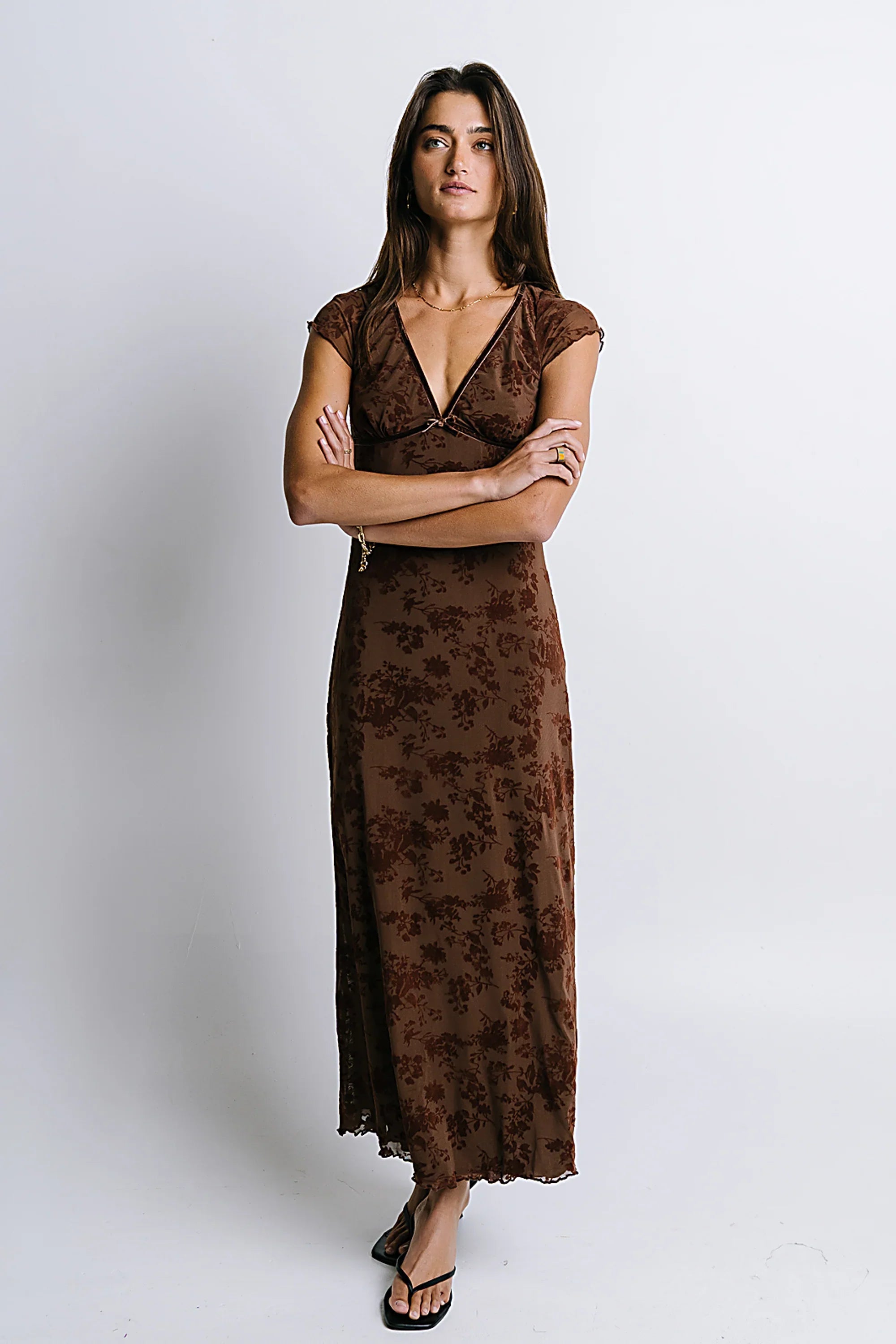 Maggie Floral Midi Dress FINAL SALE