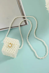Pearl Square Party Chain Handbag