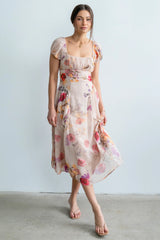 Carly Floral Midi Dress
