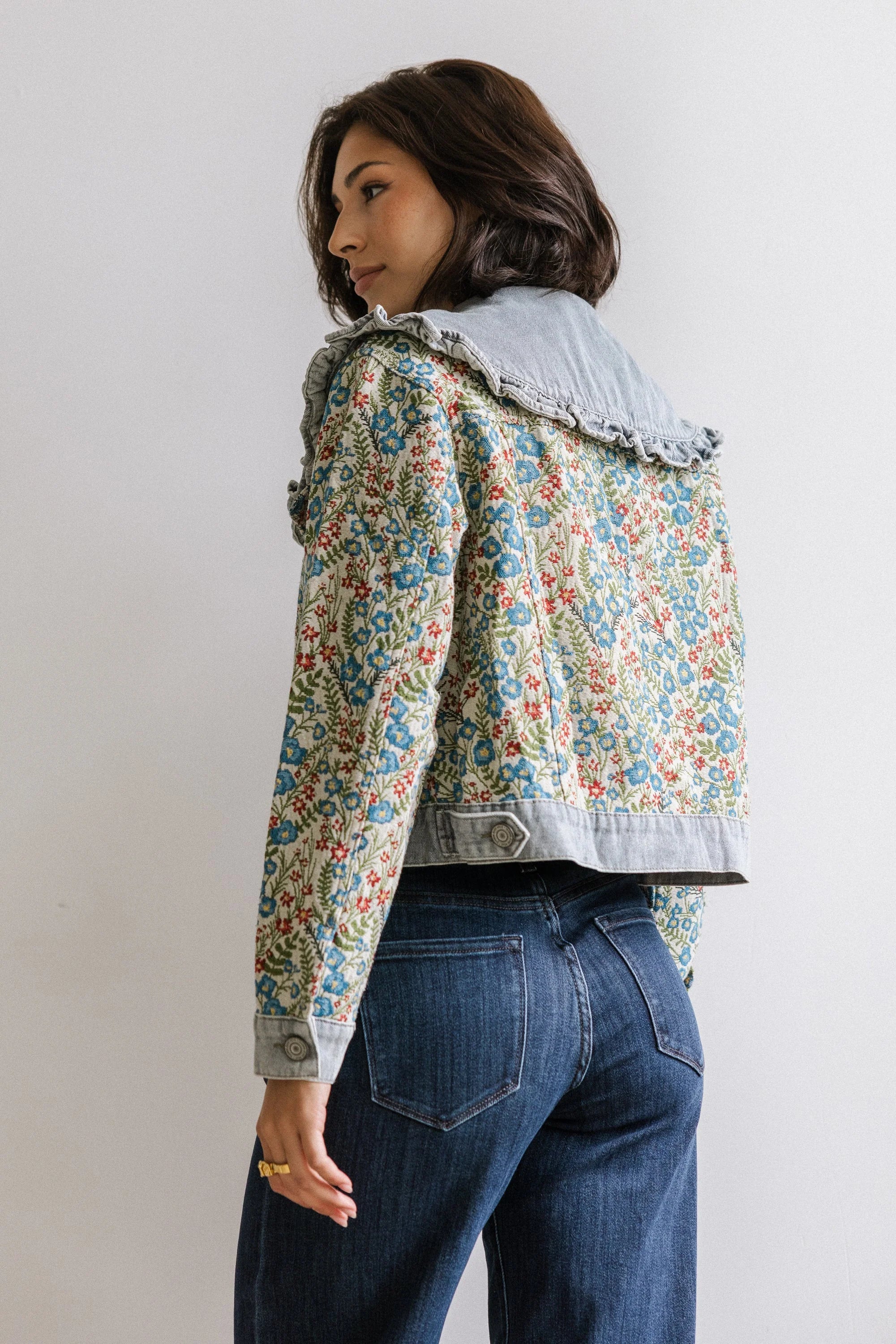 Tisha Floral Jacket FINAL SALE