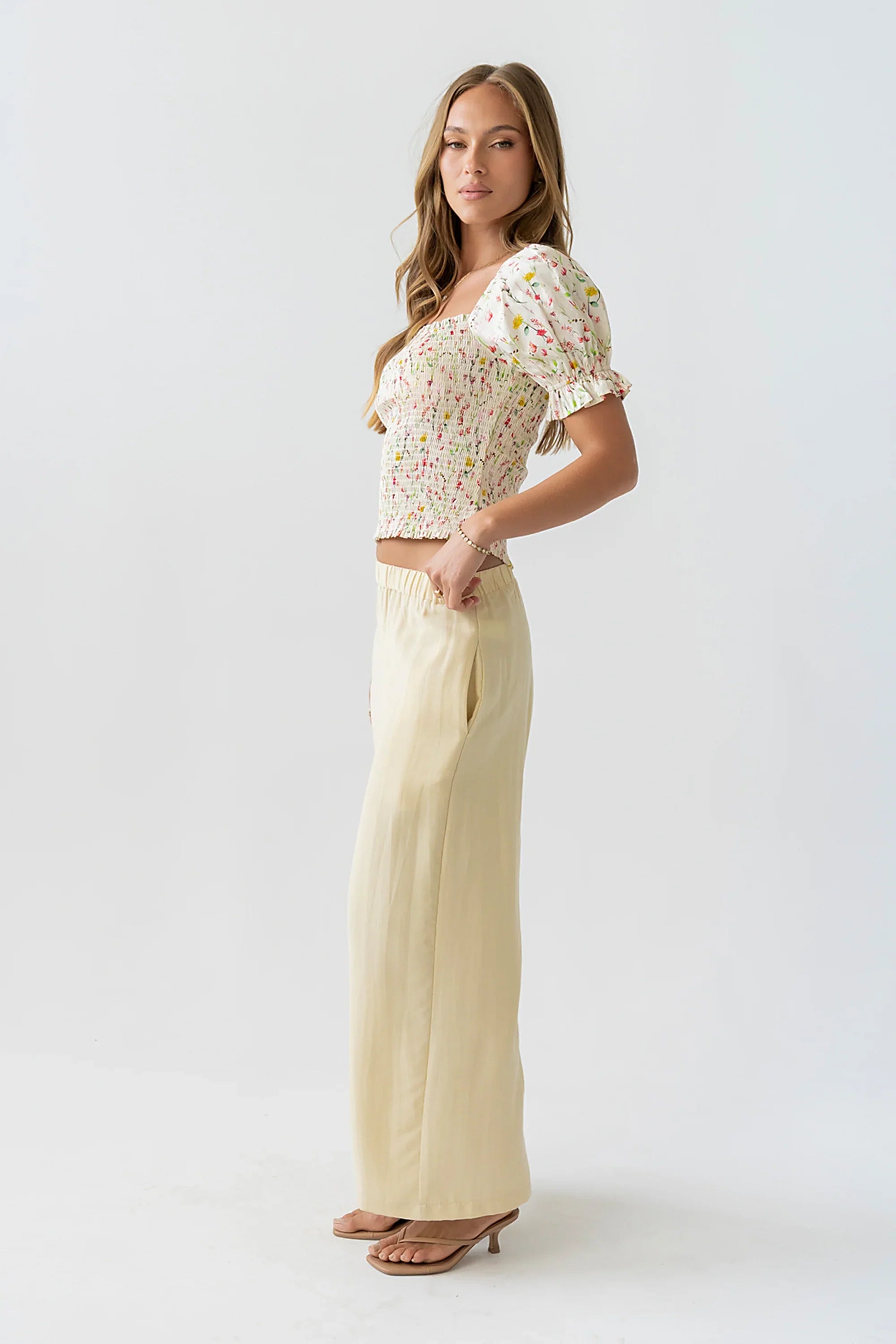 Gia Smocked Blouse