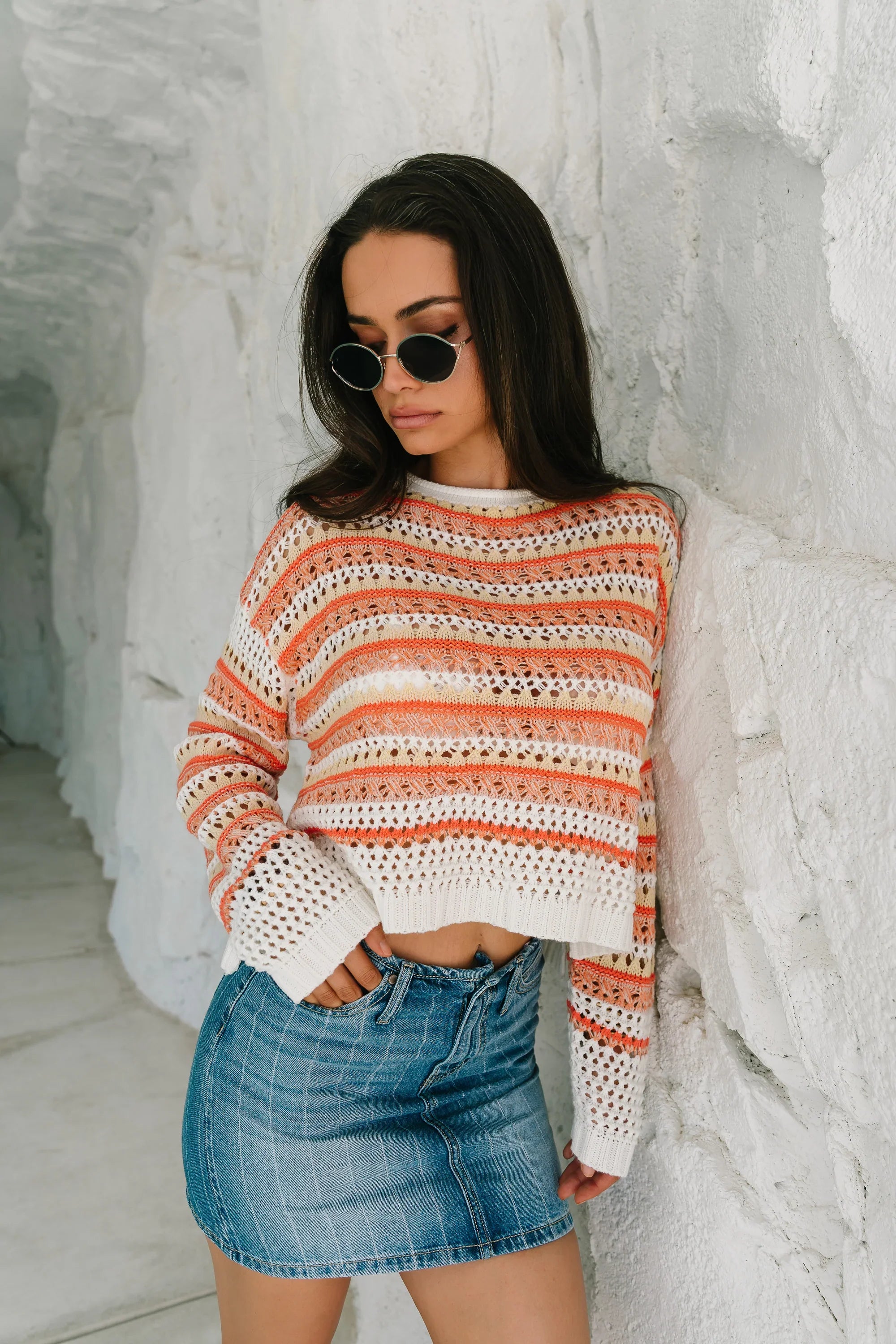 Correy Striped Sweater