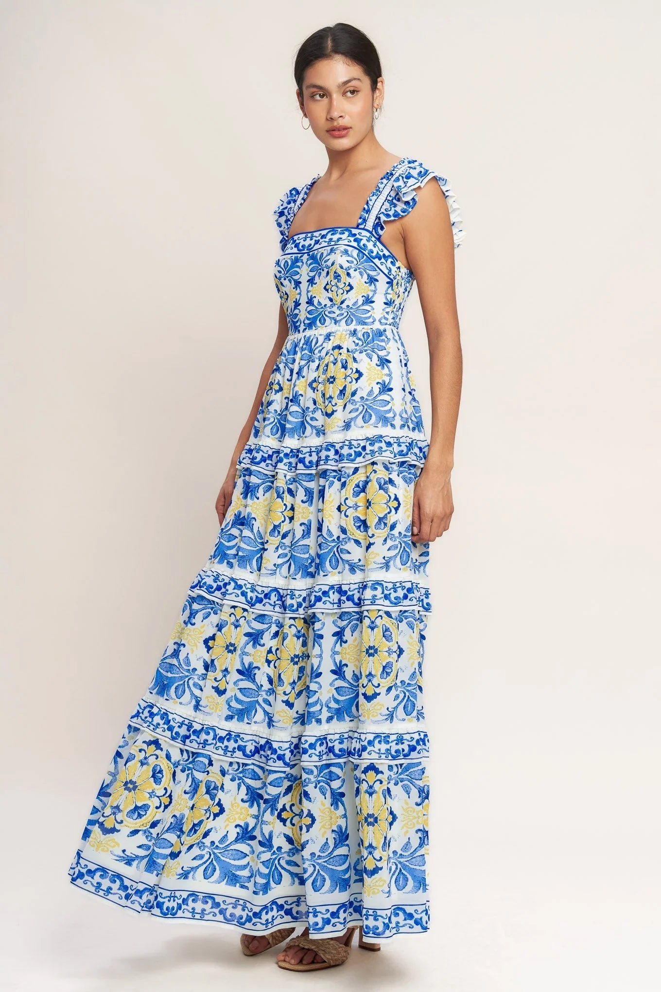 SALTY AIR SWEETHEART BLUE MAXI DRESS
