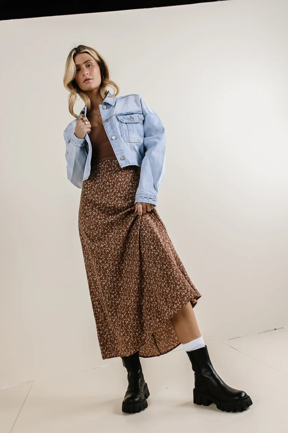 True Cropped Denim Jacket FINAL SALE