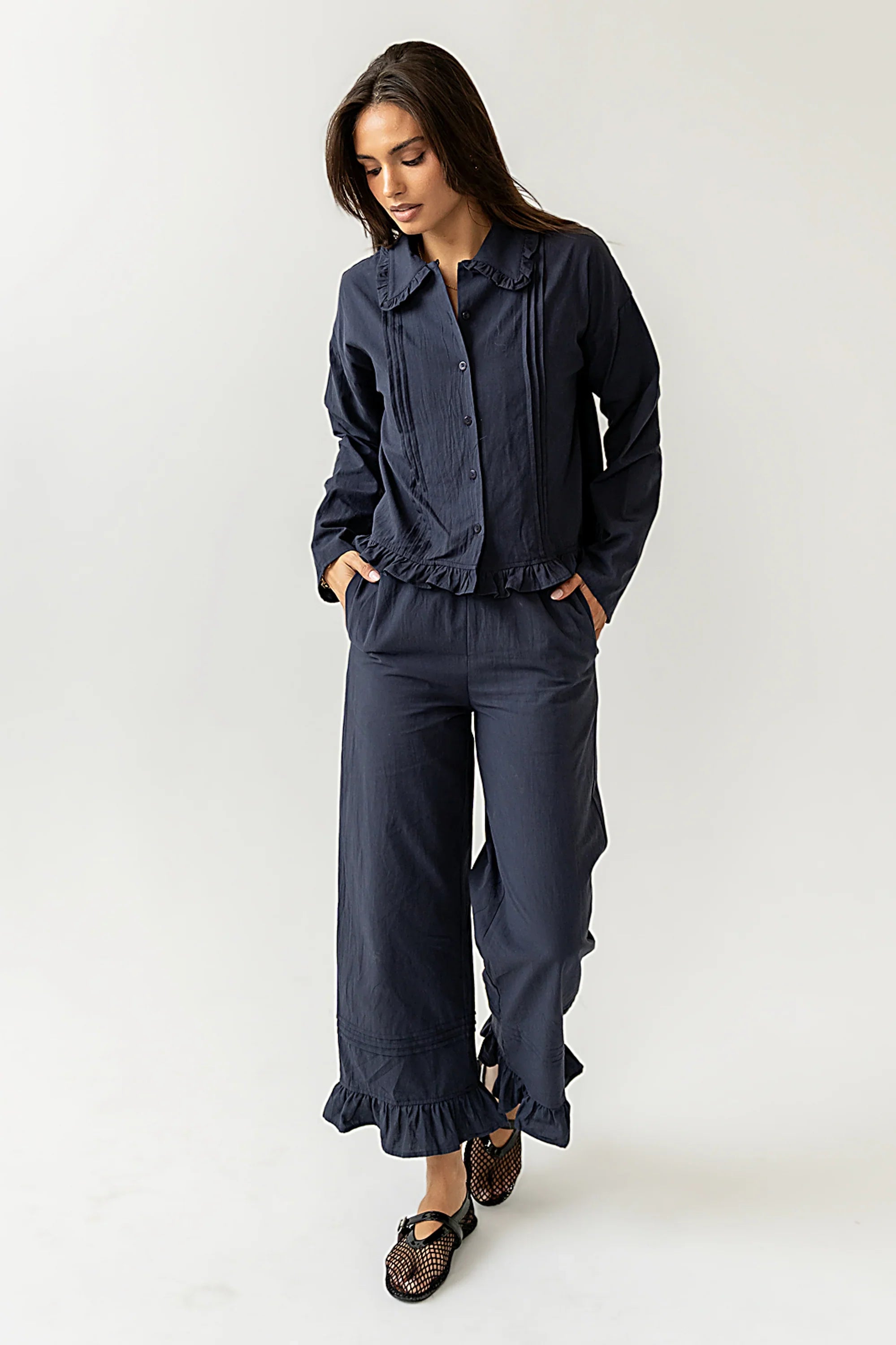 Alora Collared Blouse
