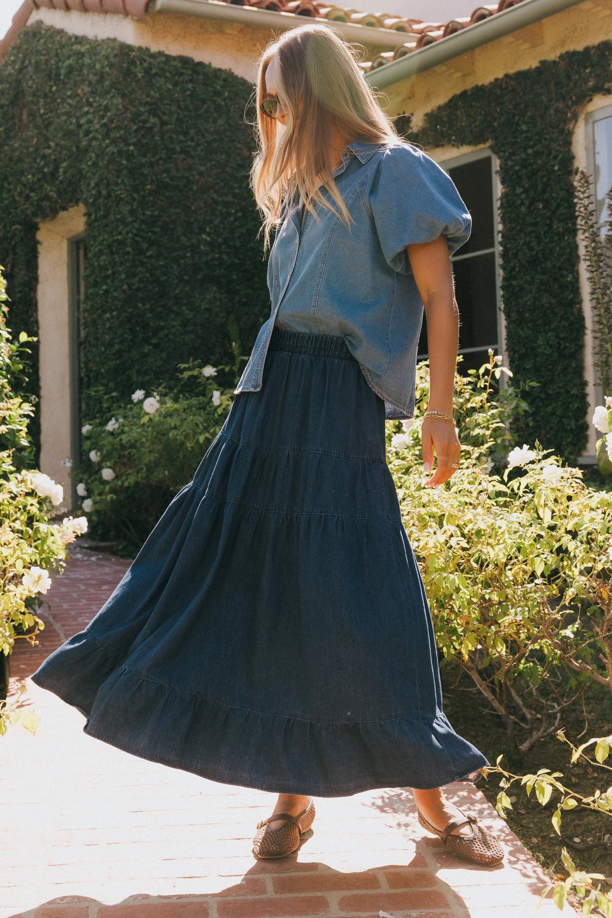 Salem Denim Button Up
