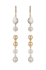 Duchess Pearl and Dangle Earrings