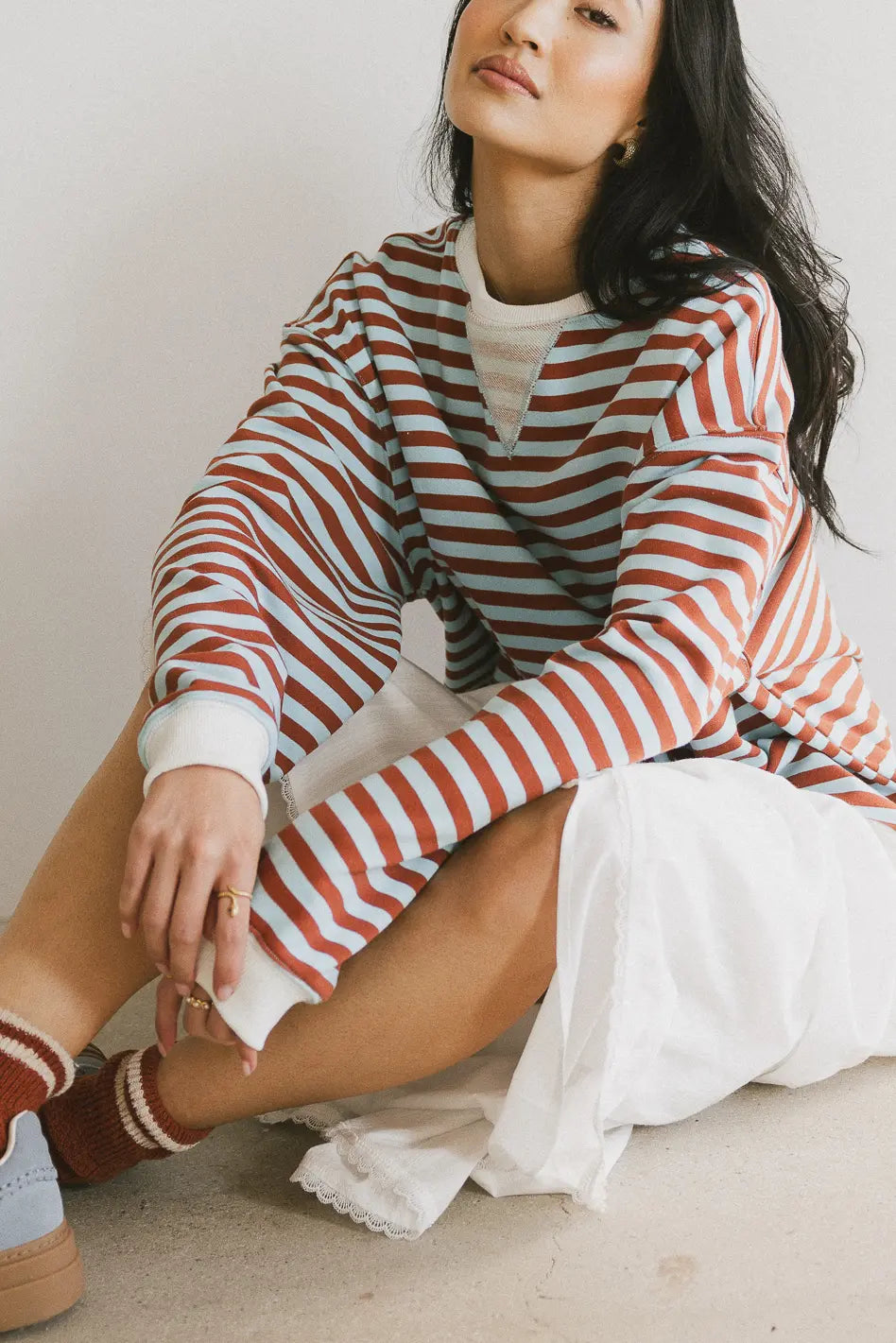 Ivan Striped Crewneck FINAL SALE