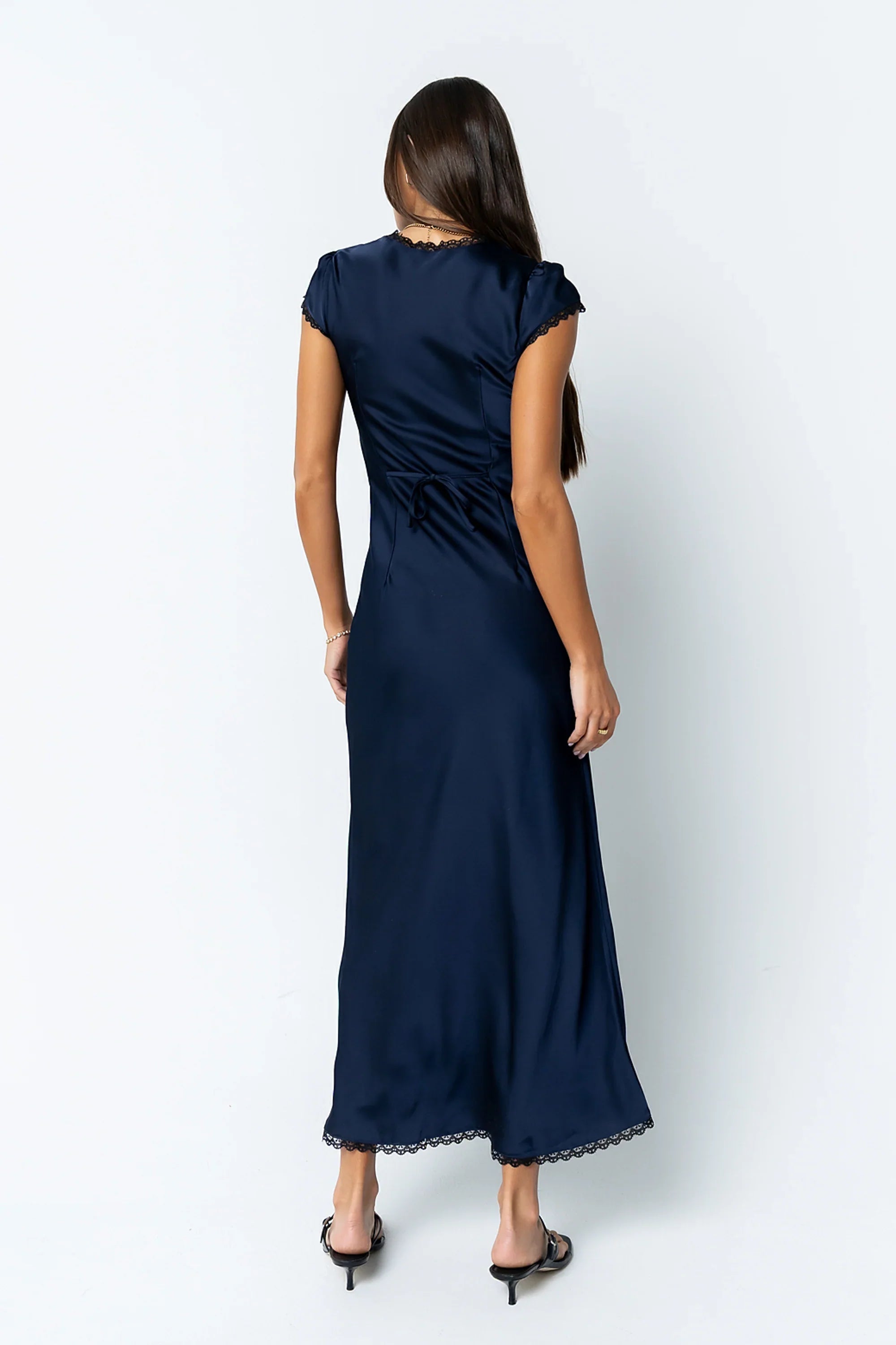 Wrenna Satin Maxi Dress