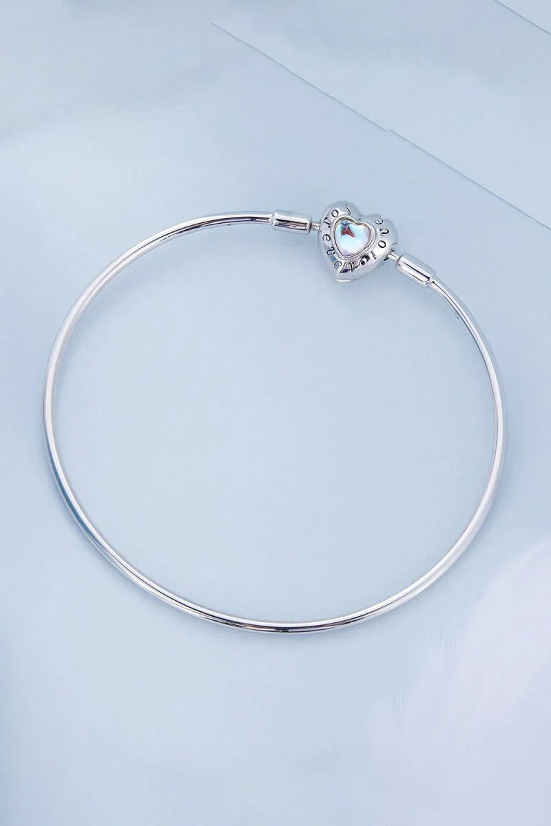 Blue Heart Moonstone Bracelet Perfect Gift
