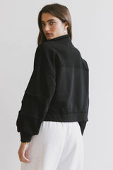 Maxfield Grommet Top in Black FINAL SALE