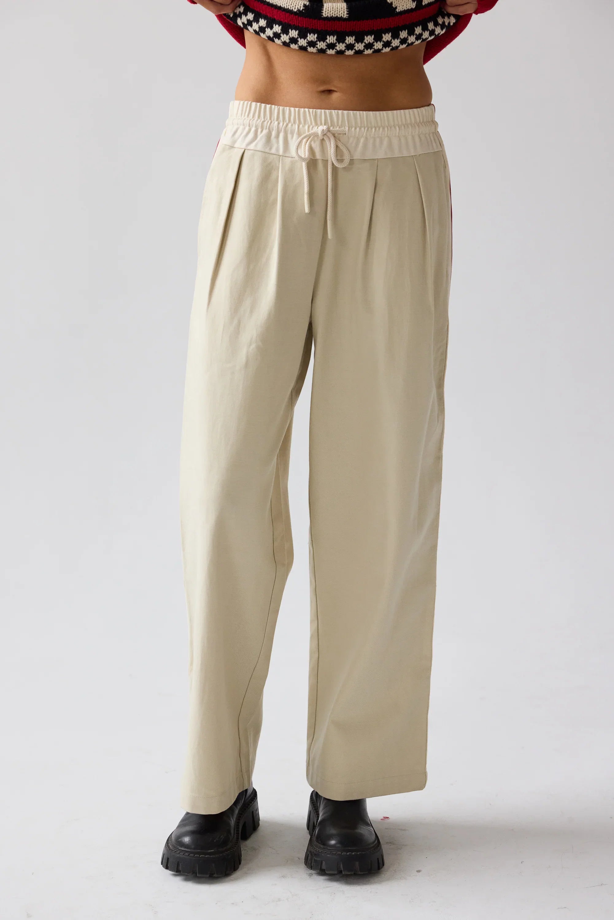 Landon Striped Wide Leg Pants