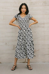 Ingrid Smocked Midi Dress FINAL SALE