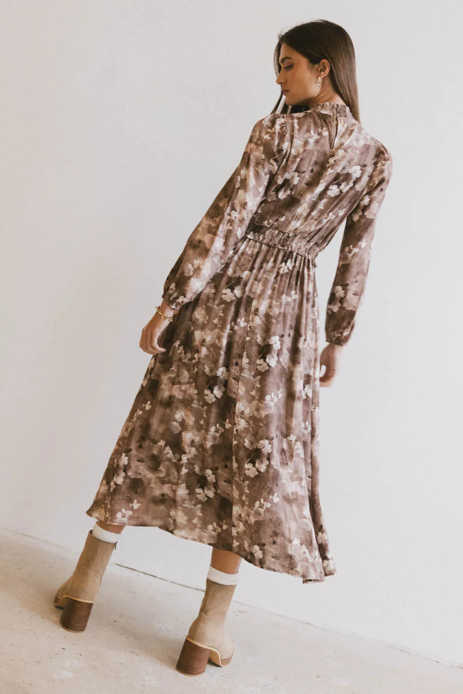 Terracotta Bloom Dress FINAL SALE