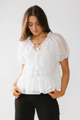 Melina Embroidered Blouse FINAL SALE