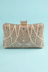 Reto Pearl Embroidery Handbag