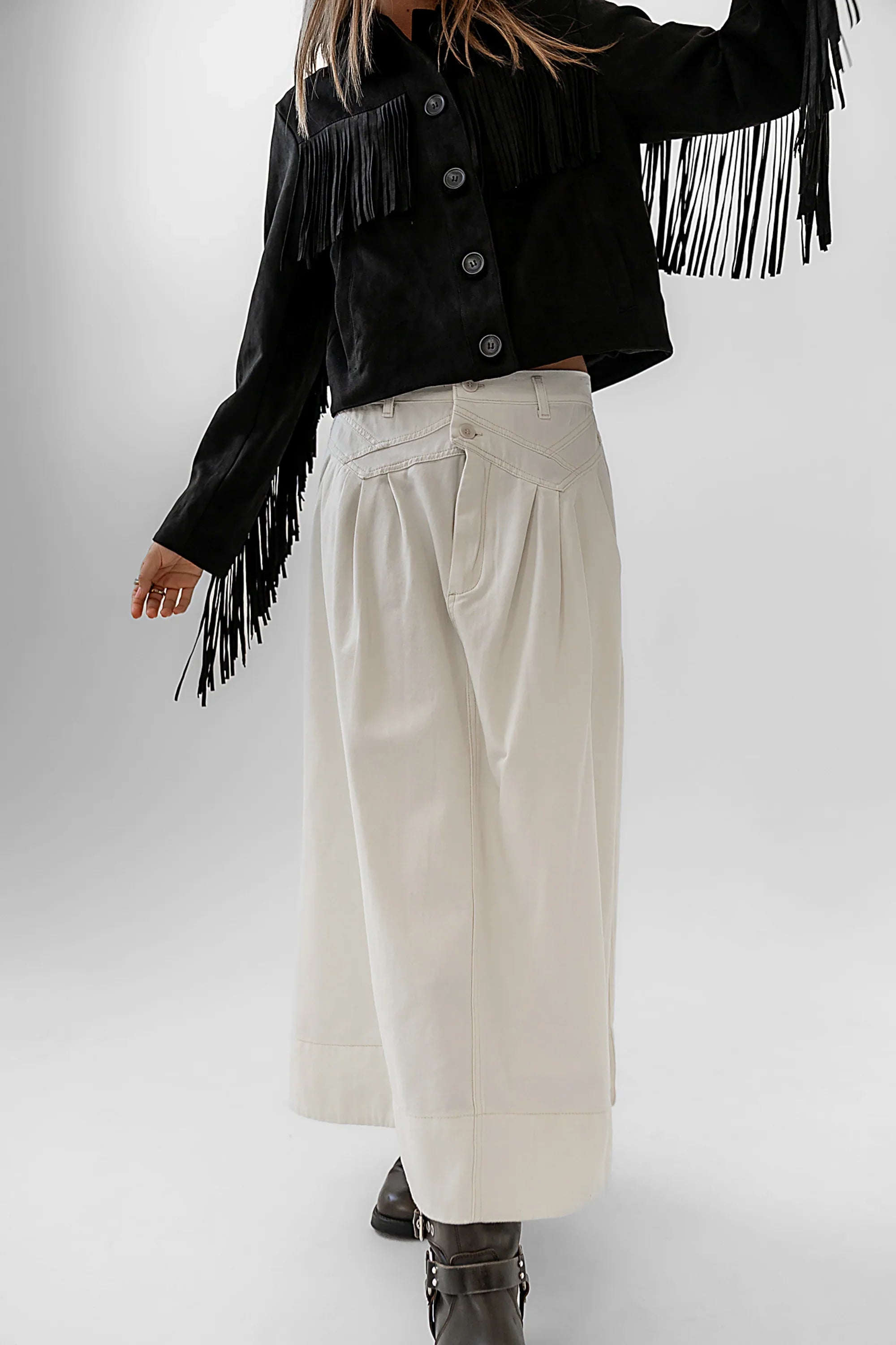 Eddie Denim Maxi Skirt FINAL SALE