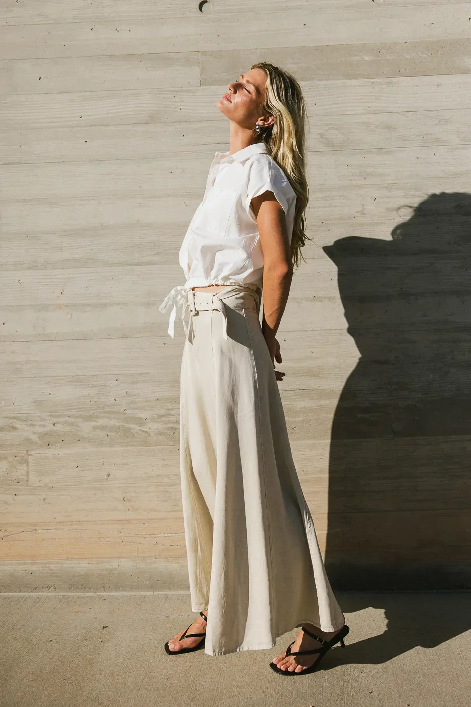 Honora Belted Maxi Skirt FINAL SALE