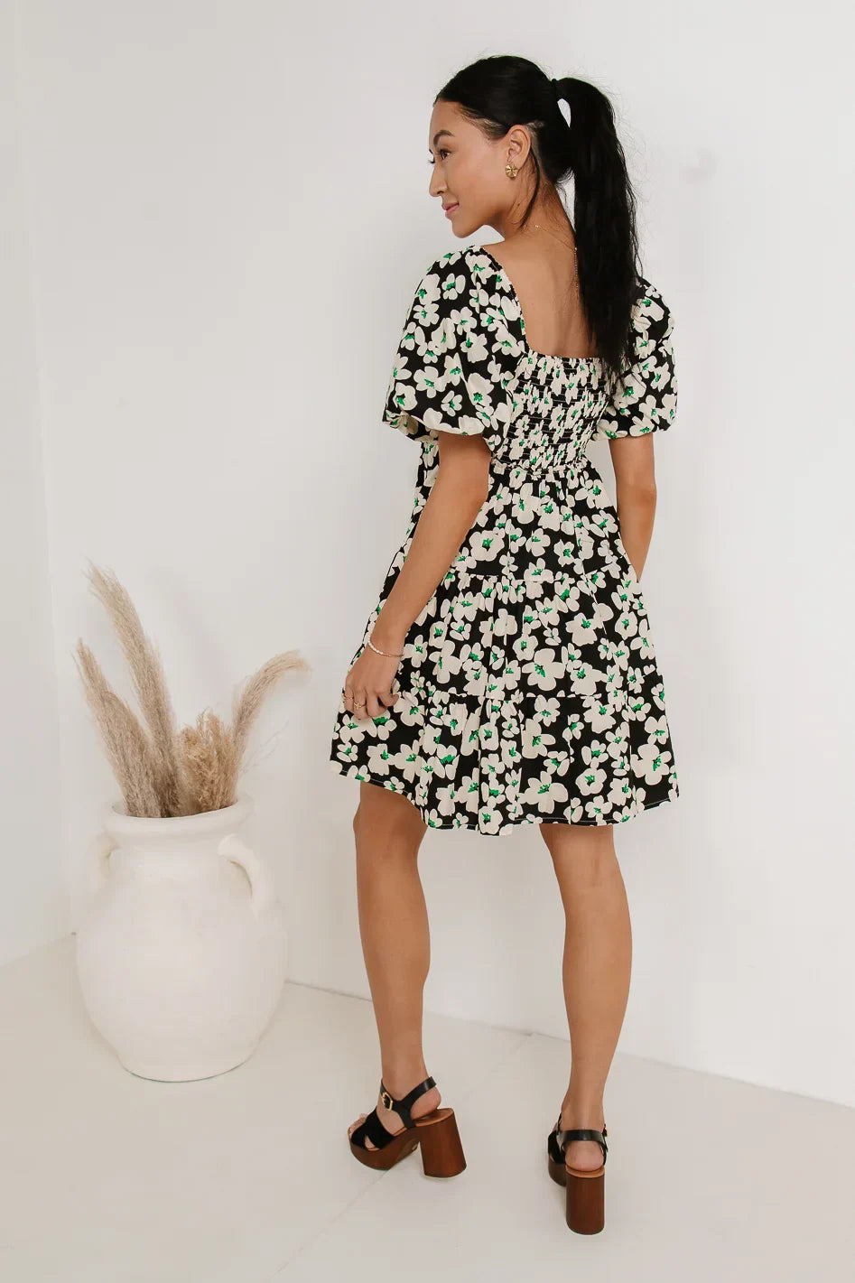 Lois Flowered Mini Dress FINAL SALE