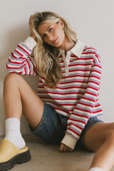 Morales Striped Rugby Shirt FINAL SALE