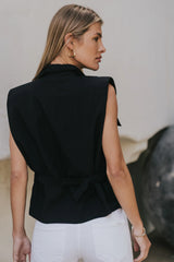 Karlie Button Up in Black