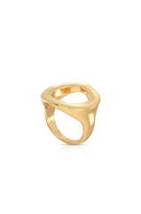 Open Circle Statement Ring