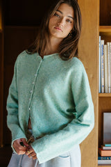Maci Cardigan in Seafoam FINAL SALE