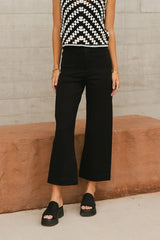 Sadie Wide Leg Pants in Black FINAL SALE