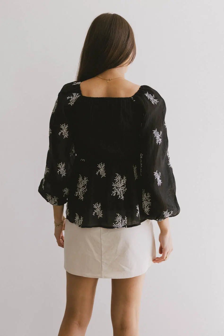 Sally Peplum Top FINAL SALE