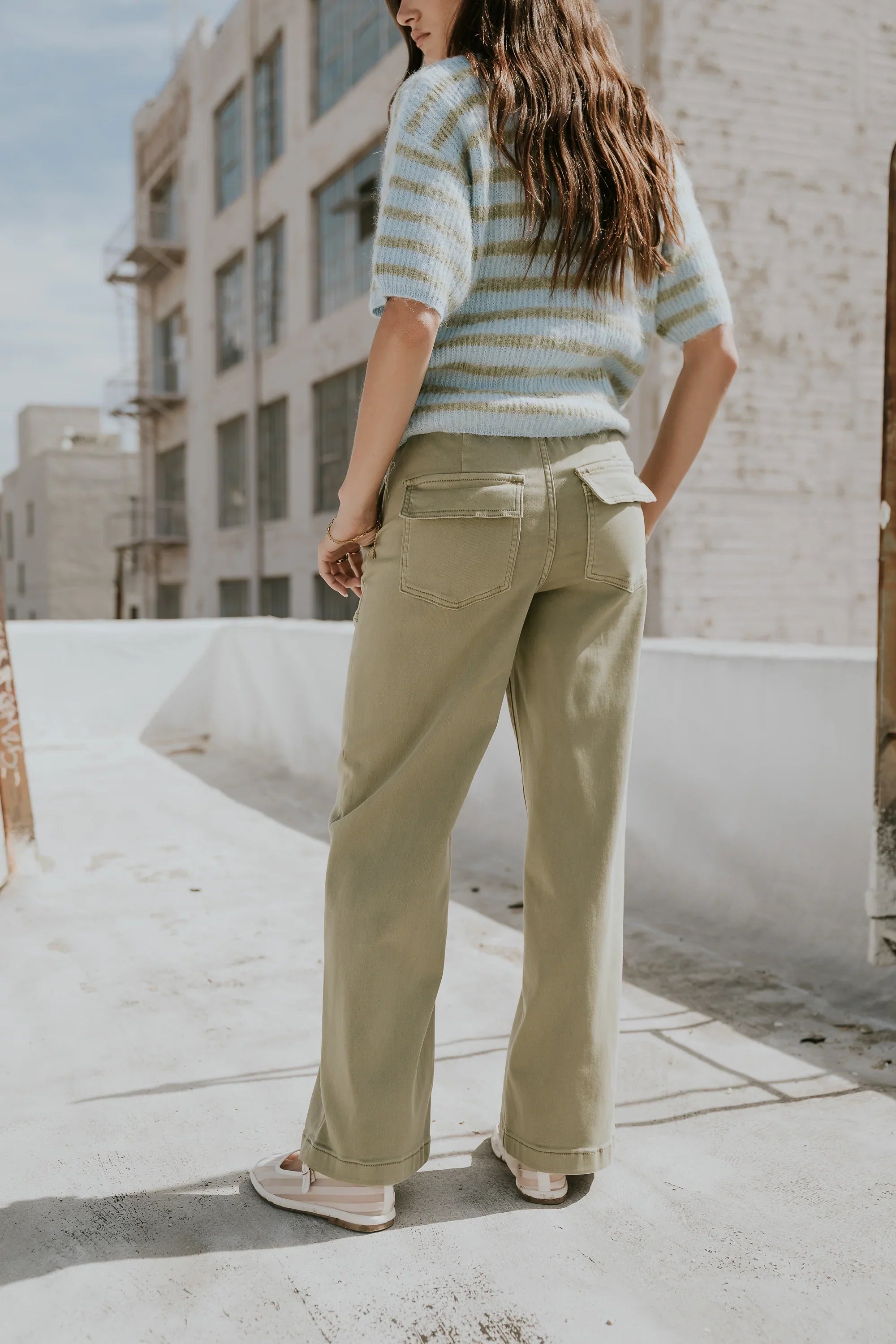 Beckham Wide Leg Jeans