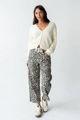 Marlie Knit Cardigan in White