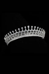 Silver Zirconia Wedding Tiara