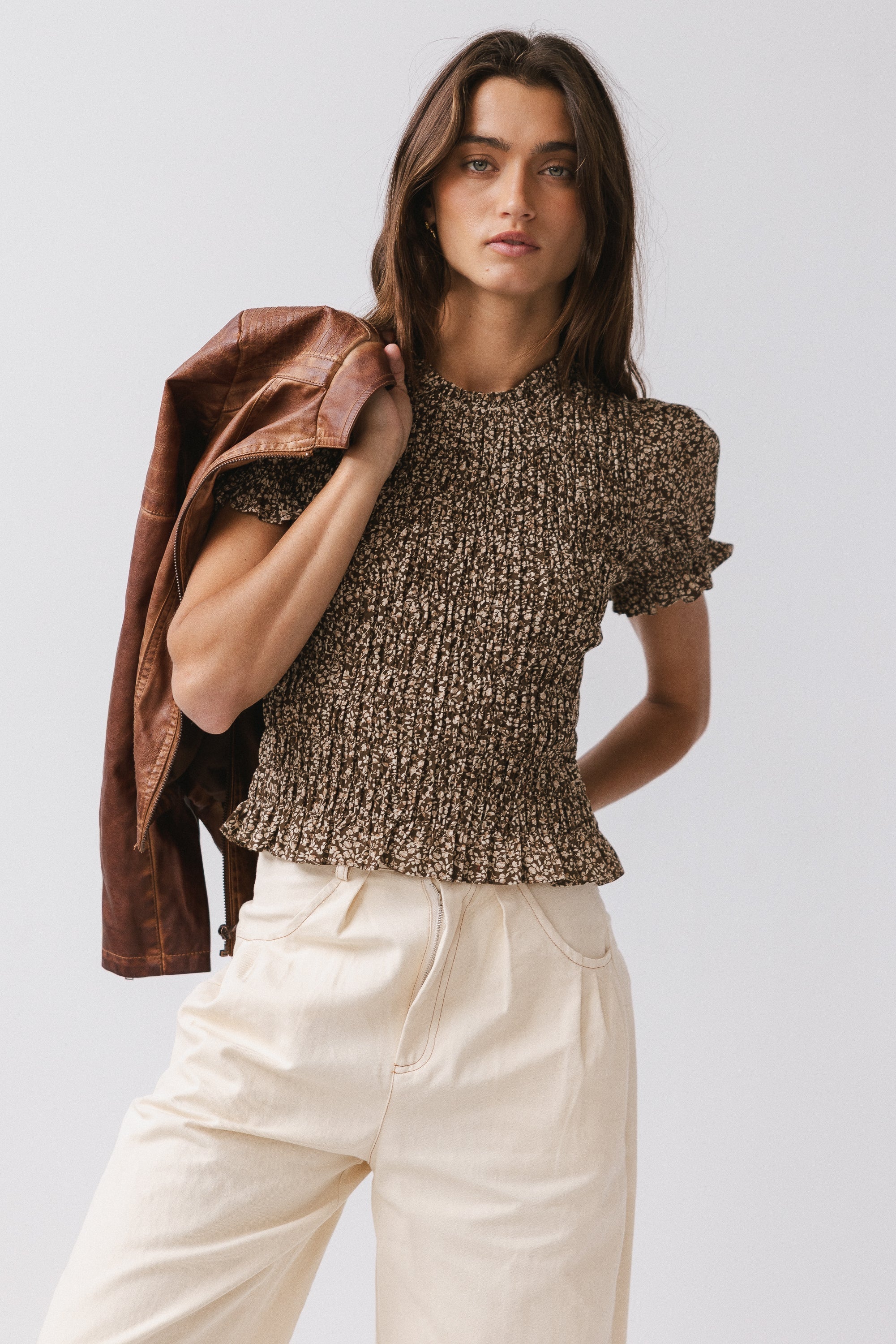 Maura Smocked Blouse FINAL SALE