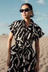 Luca Abstract Print Jumpsuit FINAL SALE