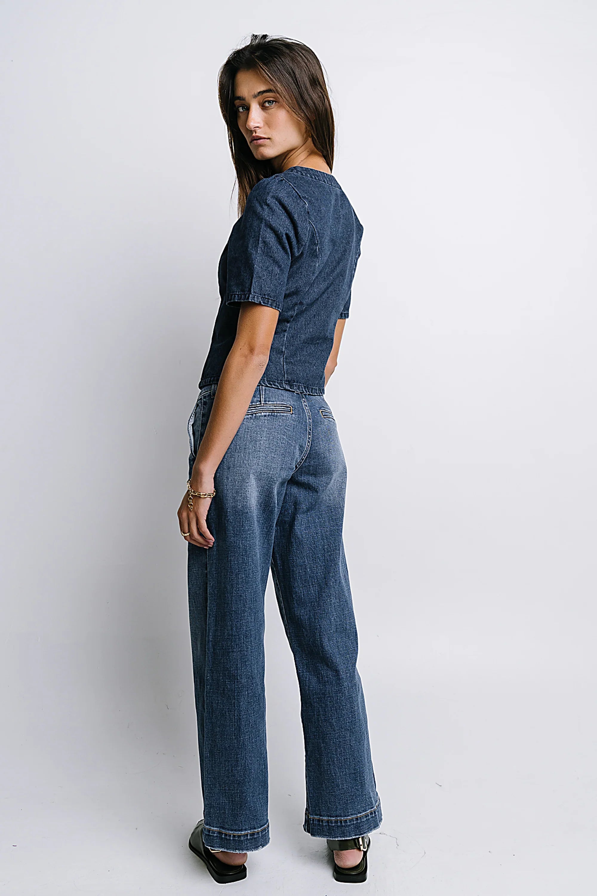 Katherine Wide Leg Jeans FINAL SALE