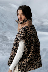 Pennie Leopard Sherpa Vest FINAL SALE