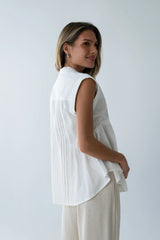 Halle Pleated Top