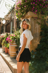 Morgan Eyelet Lace Blouse FINAL SALE