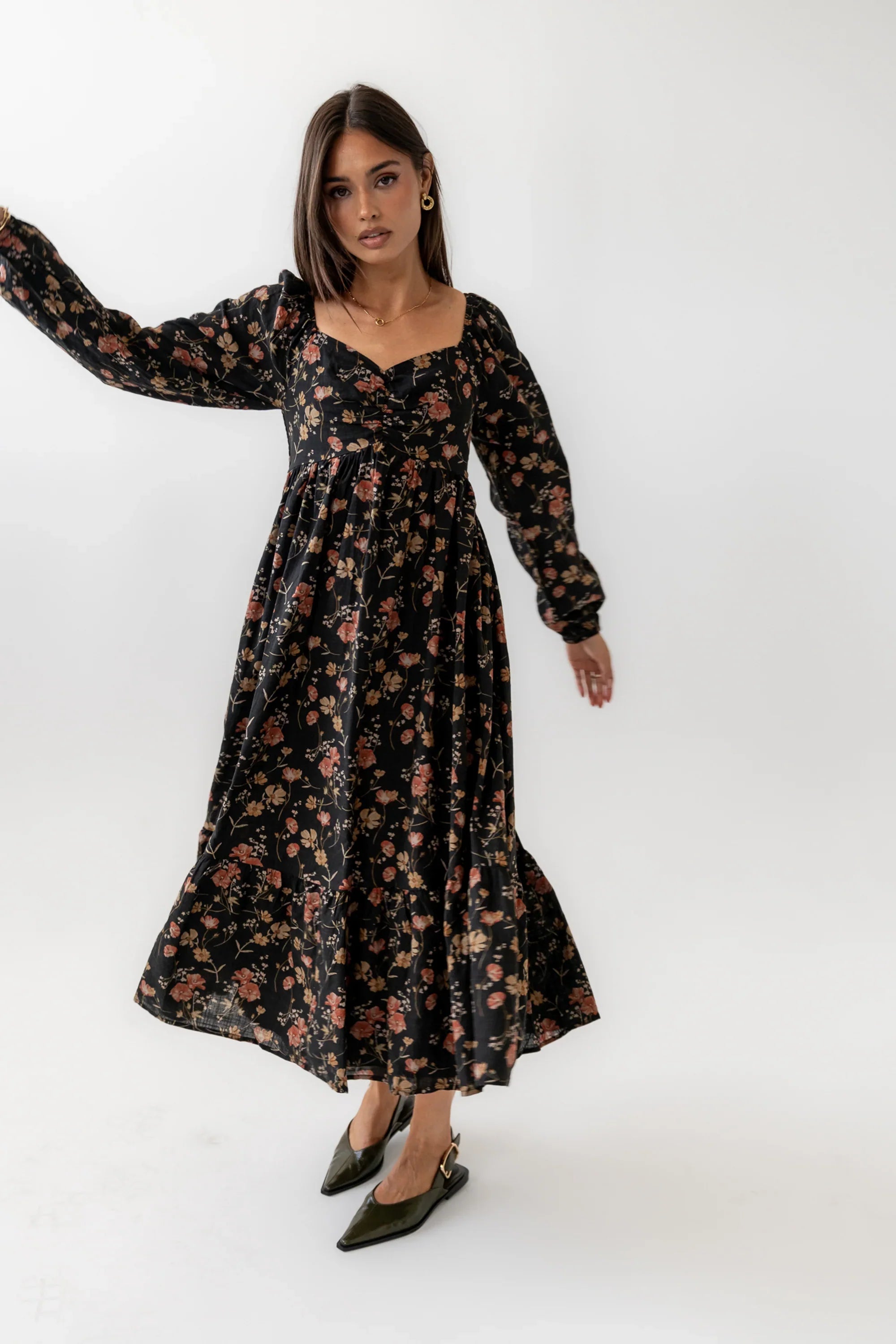 Michelle Floral Maxi Dress FINAL SALE