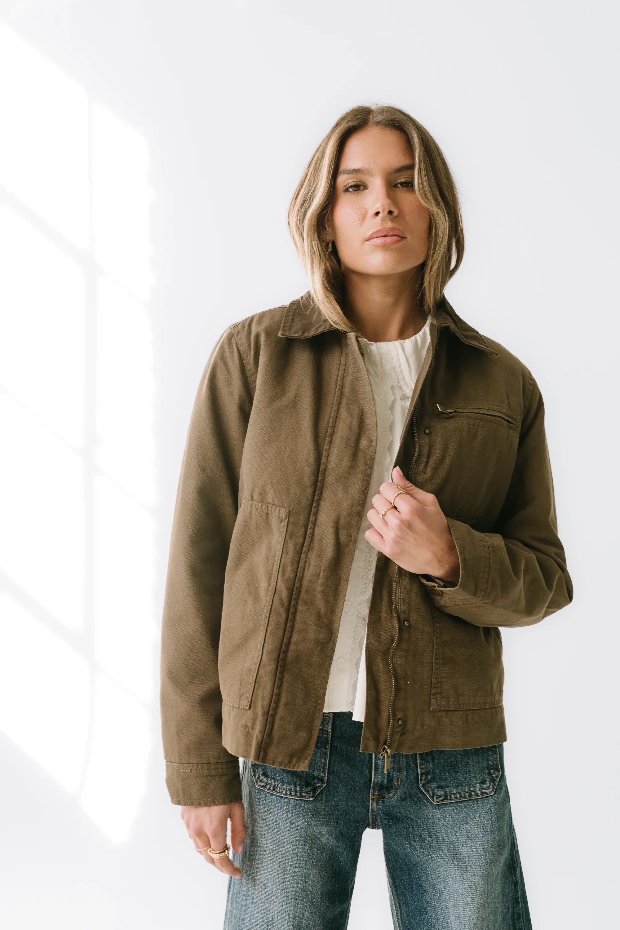 Ember Barn Jacket in Olive