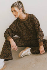 Tessa Leopard Sweatshirt FINAL SALE