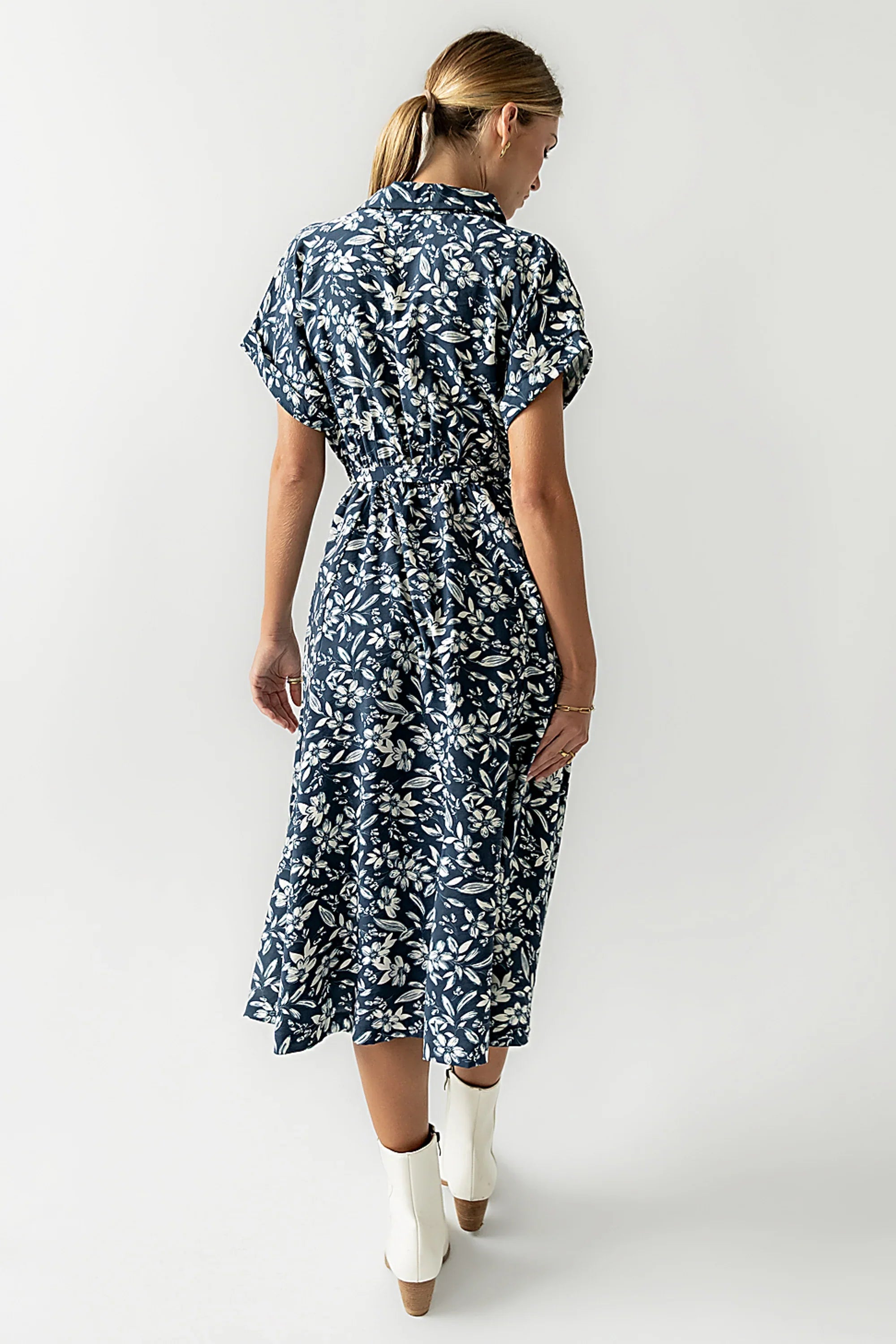 Zeke Floral Midi Dress