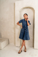 Jessie Denim Dress FINAL SALE