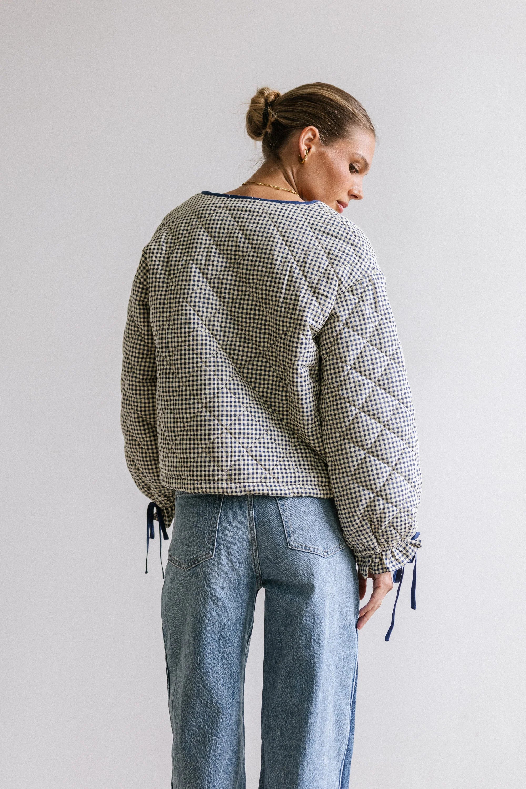 Andy Gingham Jacket FINAL SALE